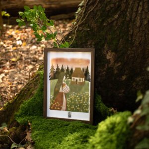 Ilustrație - Întoarcere 21x30 cm