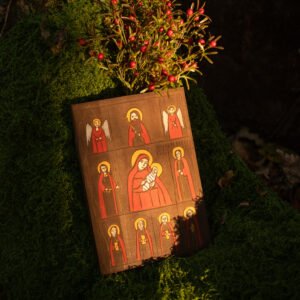 Icoană de vatră – Maica Domnului cu Pruncul și Soborul îngerilor